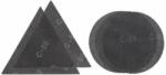 Einhell Grilă de șlefuit Einhell 225mm 5 bucăți (2*P80, 1*120P și 2 triunghiuri DB P80) (49491005) (49491005)