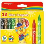 Keyroad Set de creioane 11x100 mm 12 bucăți/blister Keyroad Creion de ceară în culori mixte (KR971305)
