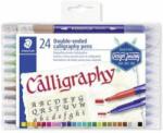 STAEDTLER Calligraphic Duo Set de markere caligrafice Calligraphic 24pcs (3005 TB24)