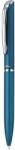 Pentel Pix cu bilă rulantă 0, 35mm, corp metalic turcoaz, Pentel Energel BL2007S-AK, culoare de scris albastru (BL2007S-AK)