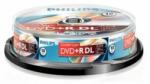 Philips DR8S8B10F/00 DVD inscriptibil 8, 5 GB DVD+R DL 10 dB (PH383756)