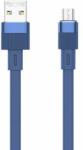 REMAX Cablu USB-micro USB Remax Flushing, RC-C001, 1m, (albastru) (RC-C001 A-M blue)