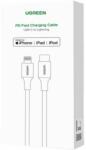 UGREEN Cablu UGREEN Lightning la USB-C 3A US171, 1, 5 m, alb (60748) (60748)