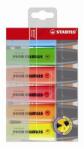 STABILO Set de markere, 2-5 mm, STABILO "BOSS original", 6 culori diferite (70/6)