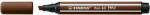 STABILO Ascuțitoare de creioane din oțel inoxidabil, 1-5 mm, vârf tăiat, STABILO "Pen 68 MAX", maro (768/45)