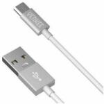 YENKEE USB A / B micro szinkronizáló és töltőkábel 1m szürke-fehér (YCU 221 WSR) (YCU 221 WSR) (YCU 221 WSR)