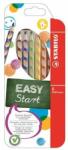 STABILO Set de creioane colorate, triunghiular, pentru stângaci, STABILO "EasyColours", 6 culori diferite (331/6)