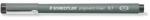 STAEDTLER Fetru de cerneală, 0, 7 mm, STAEDTLER "Pigment Liner 308", negru (308 07-9)