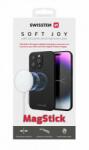 SWISSTEN Husă Swissten Soft Joy MagStick pentru iPhone 13, negru (35500110)