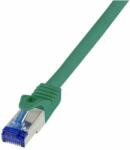 LogiLink Cablu Patch Logilink Ultraflex, Cat. 6A, S/FTP, verde, 20 m (C6A115S)