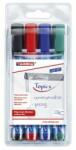 edding Set de markere EDDING Flipchart, 1, 5-3 mm, conic, EDDING 380, 4 culori diferite (4-380-4)