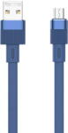 REMAX Cable USB-micro USB Remax Flushing, RC-C001, 1m, (blue) (31168) - 24mag