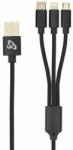 SBOX USB 2.0 8-pin/Type-C/Micro USB charging only 2.4A 1M BULK (T-MLX53345) - 24mag