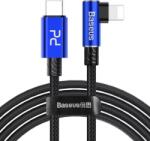 Baseus MVP Elbow USB Type C Power Delivery / Lightning PD 18W 1m Blue (6953156214811)