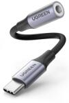 UGREEN CABLU audio Ugreen, "AV161", USB Type-C (T) la 3.5 mm jack (M), lungime 15cm, gri "80154" (include TV 0.06 lei) - 6957303881543 (80154) - 24mag