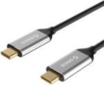 ORICO Cablu USB Orico CCU10 USB 3.1 Type-C negru (CCU10-10-GY) - 24mag