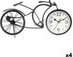 Gift Decor Stolní hodiny Bicicletă Negru Metal 40 x 19, 5 x 7 cm (4 Unități)