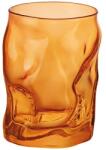 Bormioli Sorgente Multicolor Light Orange Pohárkészlet, üveg, 30 cl, 6db