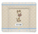  Babastar puha pelenkázó lap 85*75 cm - It's a boy ! zsiráf bézs