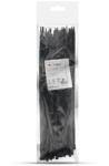 V-TAC fekete, műanyag gyorskötöző 4.5x350mm, 100db/csomag - SKU 11176 (11176)