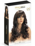 World Wigs Zara hosszú, hullámos, barna paróka - lunaluna
