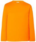 JHK Tricou cu maneca lunga pentru copii, bumbac 100%, Sydney, orange (TSRK150LSOR)