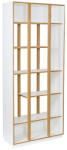 Woodman Fehér tölgy könyvespolc Woodman Newbury 210 cm (165208008012)