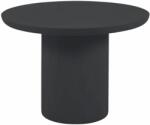 Kave Home Fekete beton kerti asztal Kave Home Taimi 110 cm (LF-IT0048PR01)