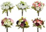  Buchet 10 camelii artificiale pentru aranjamente florale (3722)