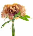  Buchet 5 fire bujori din flori artificiale (3686)