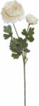  Crenguta ranunculus+boboc din flori artificiale (8135)