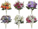  Buchet 5 fire flori artificiale pentru aranjamente florale (8082)