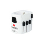 SKROSS Адаптер SKROSS PRO Earthed 1103145, World, Бял (SKROSS-1103145) - BestPC