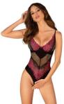 Obsessive Body nyilással Rosenty Teddy Obsessive, fekete és lila