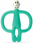 Matchstick Monkey Monkey Teether jucărie pentru dentiție perie 2 in 1 Green 1 buc