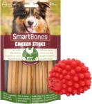 SmartBones Sticks Recompense pentru caini, cu pui x 2 + minge GRATIS
