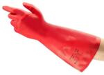 Ansell Manusi antistatice din nitril cu protectie chimica AlphaTec Solvex 37-900, rosu, marimea 10, Ansell 871438