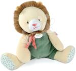 Doudou Leu de pluș Couleurs Savane Doudou et Compagnie verde 30 cm de la 0 luni (DC4069)