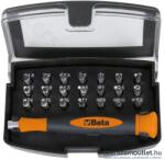 Beta BW 1256/C21-1 Worker csavarhúzó készlet mágneses betéttartóval 21db-os (012566122) (012566122)