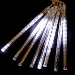  Led Коледни висулки, падащ сняг 8 бр 30 см, ip44, студено бяло lw 59-3