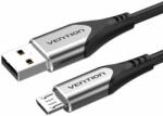 Vention Cablu USB 2.0 la Micro-B USB Vention COAHH 2m (gri) (COAHH)