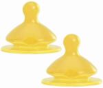 NIP Каучукови биберони NIP Green - Cherry, 0 м+, flow S, 2 броя (4000821330429) - ozone