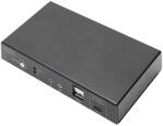 ASSMANN DS-12901 - KVM / audio / USB switch - 4k30hz, usb-c/usb/hdmi in, hdmi out, network - 2 ports (DS-12901) (DS-12901)