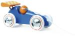 Vilac Blue drag racing mașină cu o aripă portocalie (DDV2309Y)