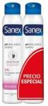 Sanex Deodorant Spray Sanex Invisible 2 Unități 200 ml