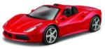 Bburago Macheta masinuta Bburago scara 1/43 Ferrari 488 Spider, rosu, BB36000/36026R