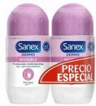 Sanex Deodorant Roll-On Sanex Invisible 2 x 50 ml