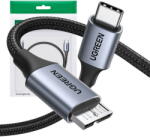 UGREEN Cablu USB-C la Micro USB-B SS, 1m, Negru (29996) - 24mag