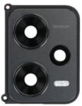 Xiaomi Redmi Note 12 Pro+ 5G - Sticlă Cameră Spate + Ramă (Midnight Black) - 560023M16U00 Genuine Service Pack, Black