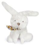 Doudou Plüss nyuszi Bunnies Scrunchie Doudou et Compagnie fehér 12 cm több fajta 0 hó-tól (DC3818)
